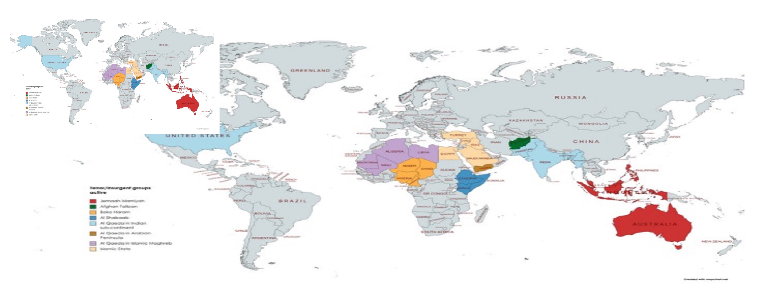 Have Business Resiliency thresholds changed in Terror zones?