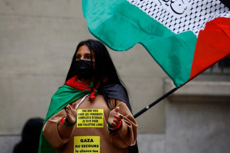 Protests in Paris Universities Amid European Elections and Middle East Peace Efforts