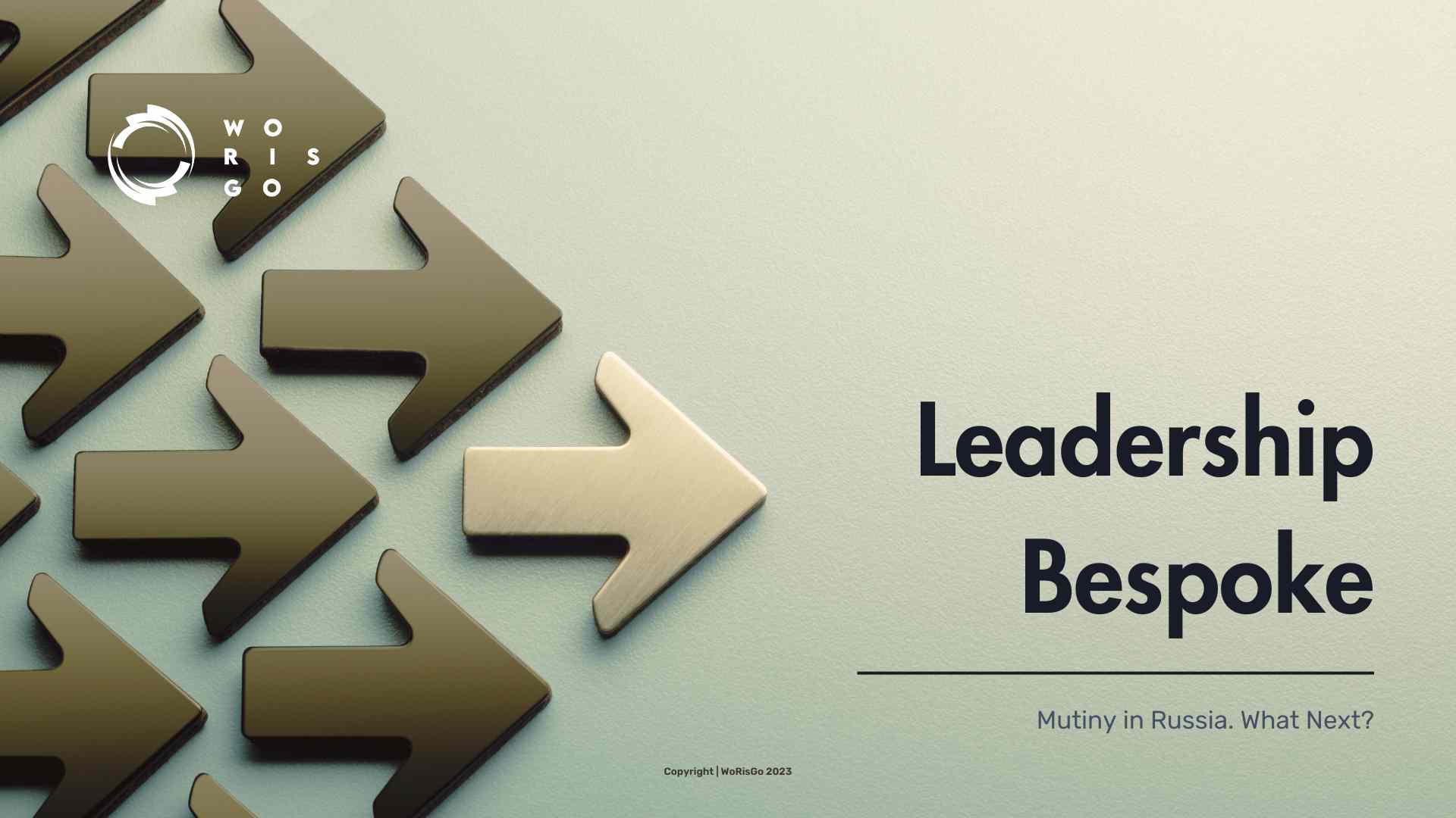 Leadership Bespoke: Mutiny in Russia, what next?